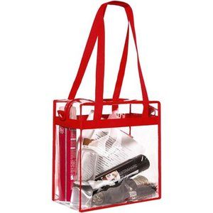 Clear bags Stadium Approved Clear Tote Bag Zipper Closure Crossbody Messenger
